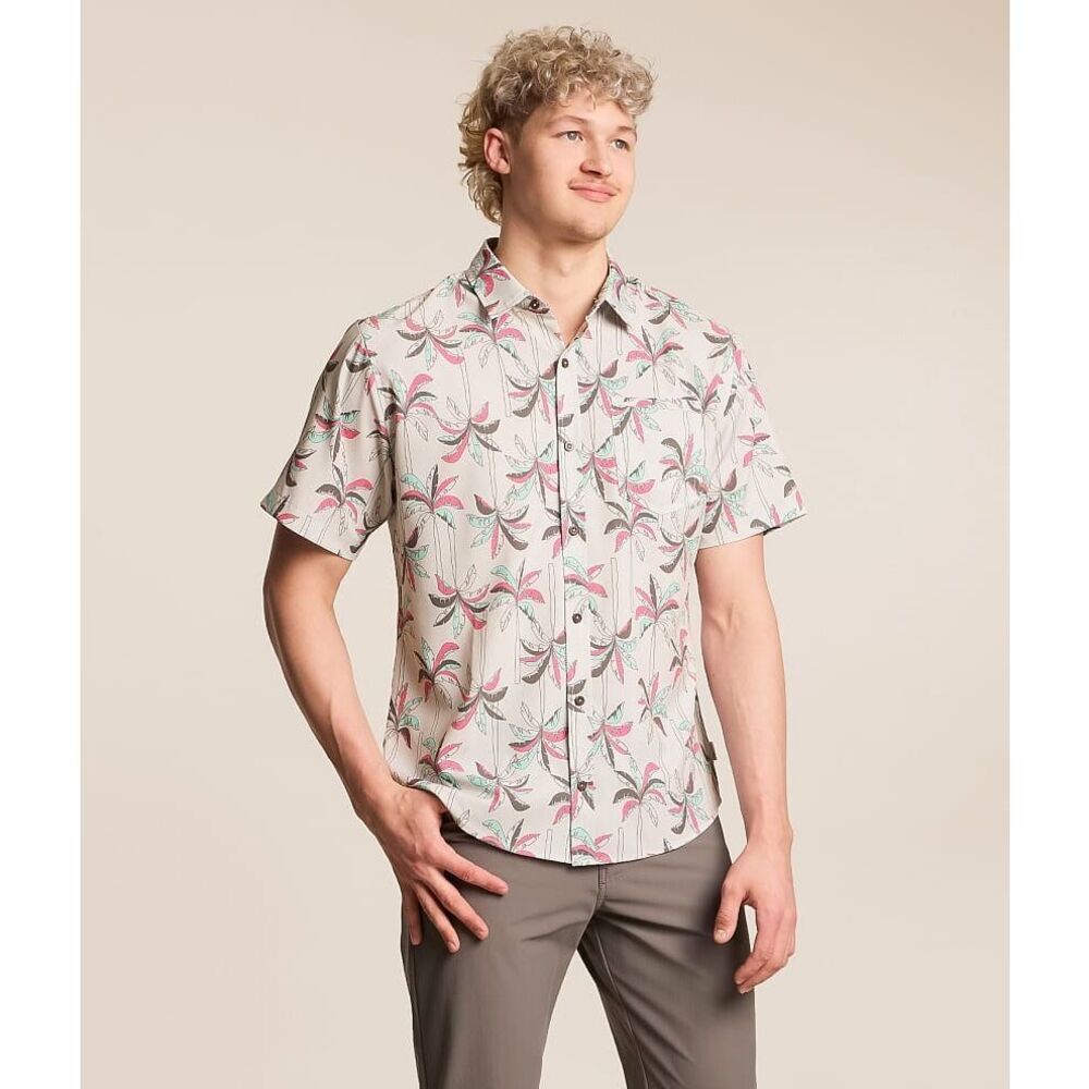 Palm Tree Athletic Performance Stretch Shirt DepartWest